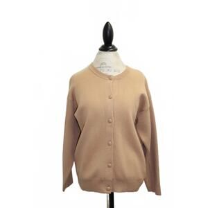 NEW ALL : ROW women's rachel cardigan in brown